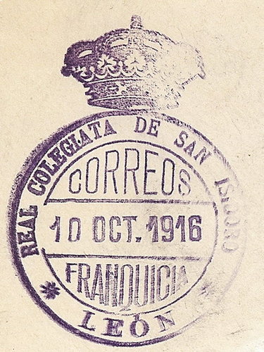 FRANQUICIA - REAL COLEGIATA DE SAN ISIDORO 1916.jpg