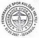 Turquía, 2007. Centenario del Fenerbahçe SK.png