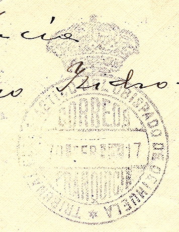 FRANQUICIA - TRIBUNAL ECLESIÁSTICO DEL OBISPADO DE ORIHUELA 1916.jpg