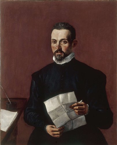 Retrato de Virginio Guicciardini, por Pietro Faccini. Óleo sobre lienzo, 99 x 78 cm