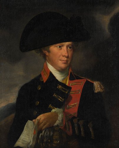 Retrato del capitán Richard French, por Joseph Wright de Derby. Óleo sobre lienzo, 76.2 x 63.5 cm