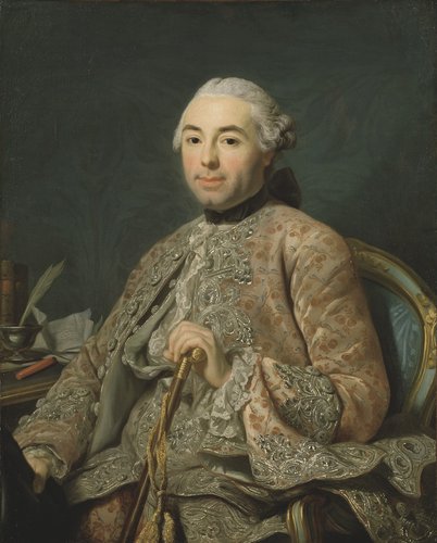 Retrato del Barón de Neubourg-Cromiere (1756). Óleo sobre lienzo
