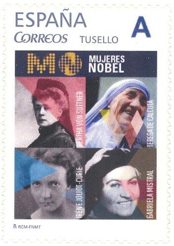 Sello personalizado. Madrid. 2017-01-11. Mujeres Nobel 1.jpeg