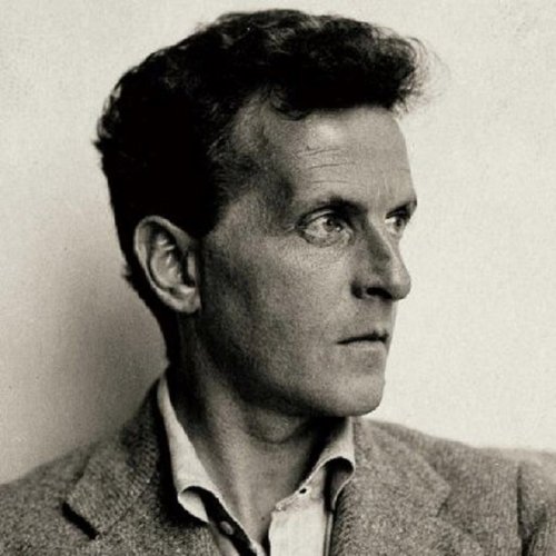 Fotografía de Wittgenstein utilizada por Otto Zeiller para el diseño del sello