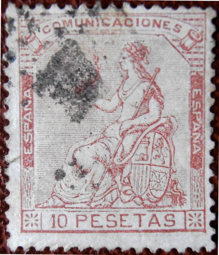 10 ptas 1873 I República