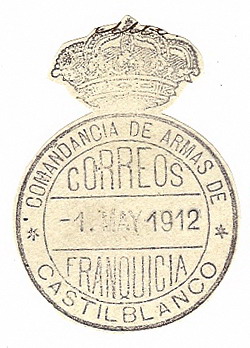FRAN MIL BADAJOZ Castilblanco Comandancia de Armas 1912.jpg