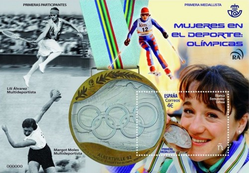 2020-06-26. Mujeres en el Deporte. Olímpicas. Blanca Fernández Ochoa. Boceto. Baja.jpg