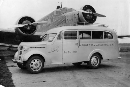 El vehículo real en el Aeródromo de Río Gallegos, Santa Cruz (ARG)