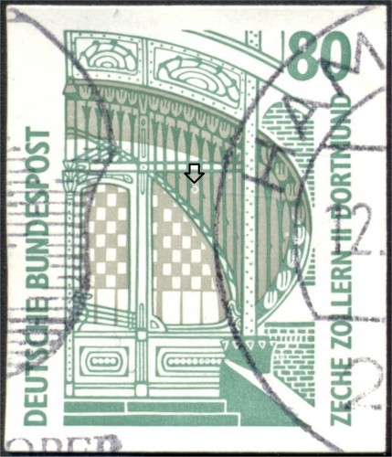 Bundes 1533 Halo in the center of the stamp.jpg