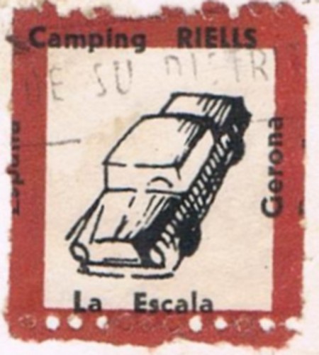 Camping Riells coche