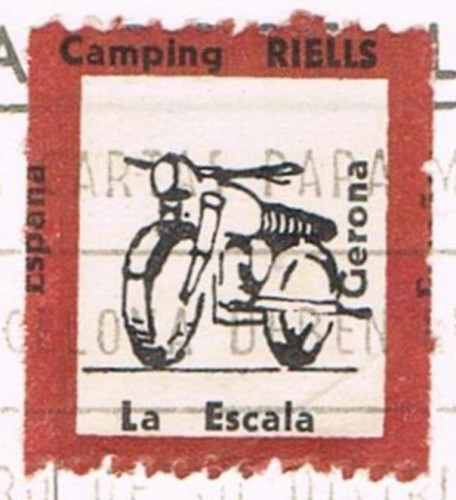 Camping Riells moto