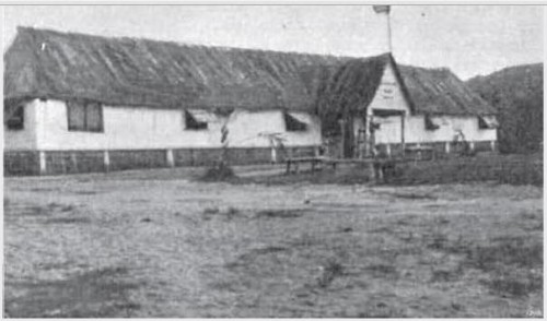 Islas Marianas, Saipán, 17 de noviembre de 1899. Cuartel del batallón de voluntarios Blanco