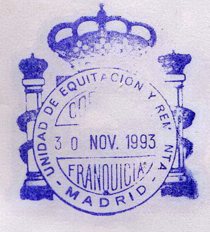 FRAN MIL MADRID Unidad de Equitacion y Remonta 1993 f.jpg