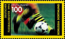 Borussia Dortmund. Campeón de la Bundesliga 1995. Emisión: 1995.