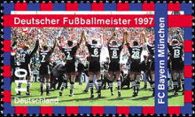 Bayern München. Campeón de la Bundesliga 1997. Emisión: 1997.