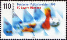Bayern München. Campeón de la Bundesliga 1999. Emisión: 1999.