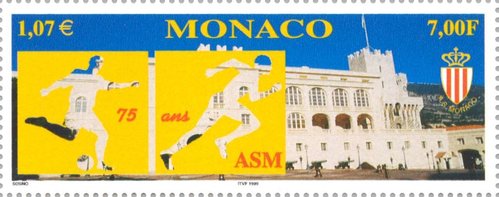Association Sportive de Monaco Football Club. 75º Aniversario (1924-1999). Emisión: 1999.