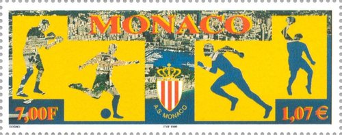 Association Sportive de Monaco Football Club. 75º Aniversario (1924-1999). Emisión: 1999.