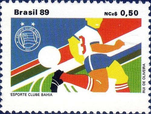 Esporte Clube BAHÍA. Emisión: 1989.
