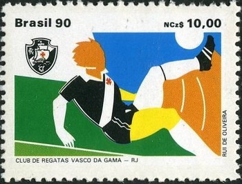 Club de Regatas VASCO DA GAMA. Emisión: 1990.