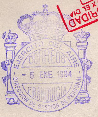 FRAN MIL Madrid  Ejercito del Aire Direccion Gral de Personal 1993.jpg