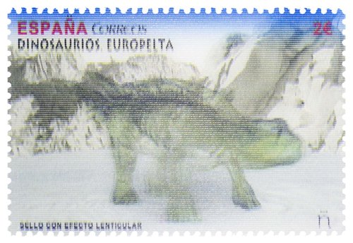 2016-07-14. NP Correos 4 sellos Serie Dinosaurios (2). Imagen.jpg