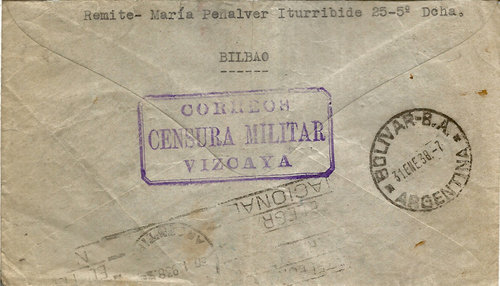 censura militar , Vizcaya